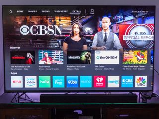 Vizio TV home screen CBSN