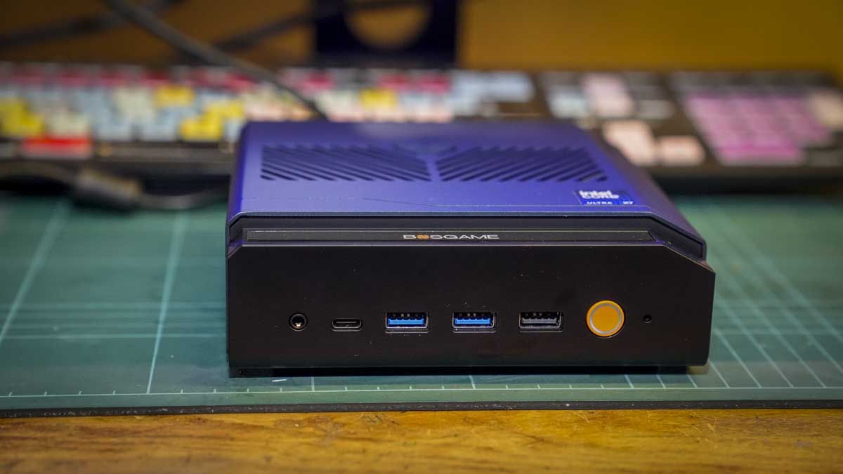 Bosgame VTI-490 review: This mini PC packs in more power than expected and handled network editing like a workstation