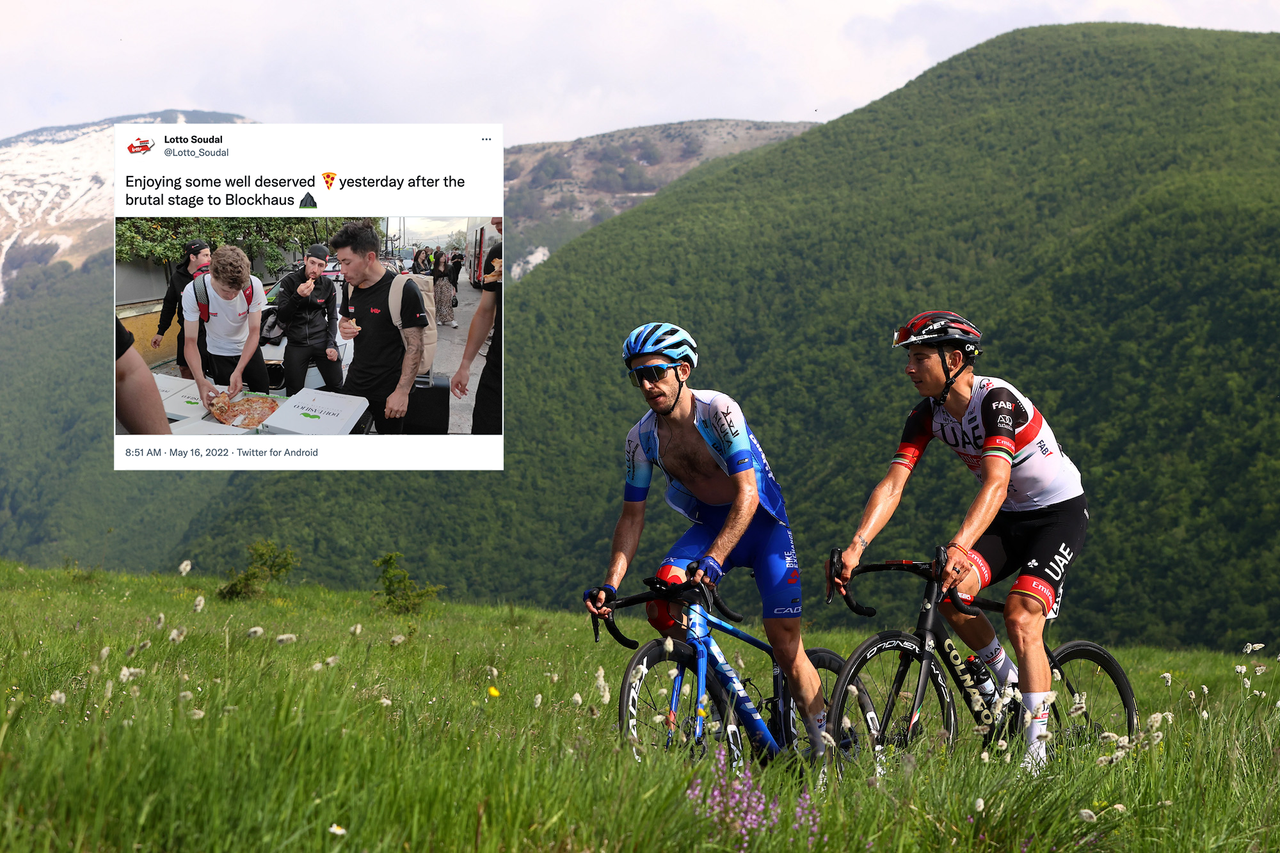 Giro d&#039;Italia tweets