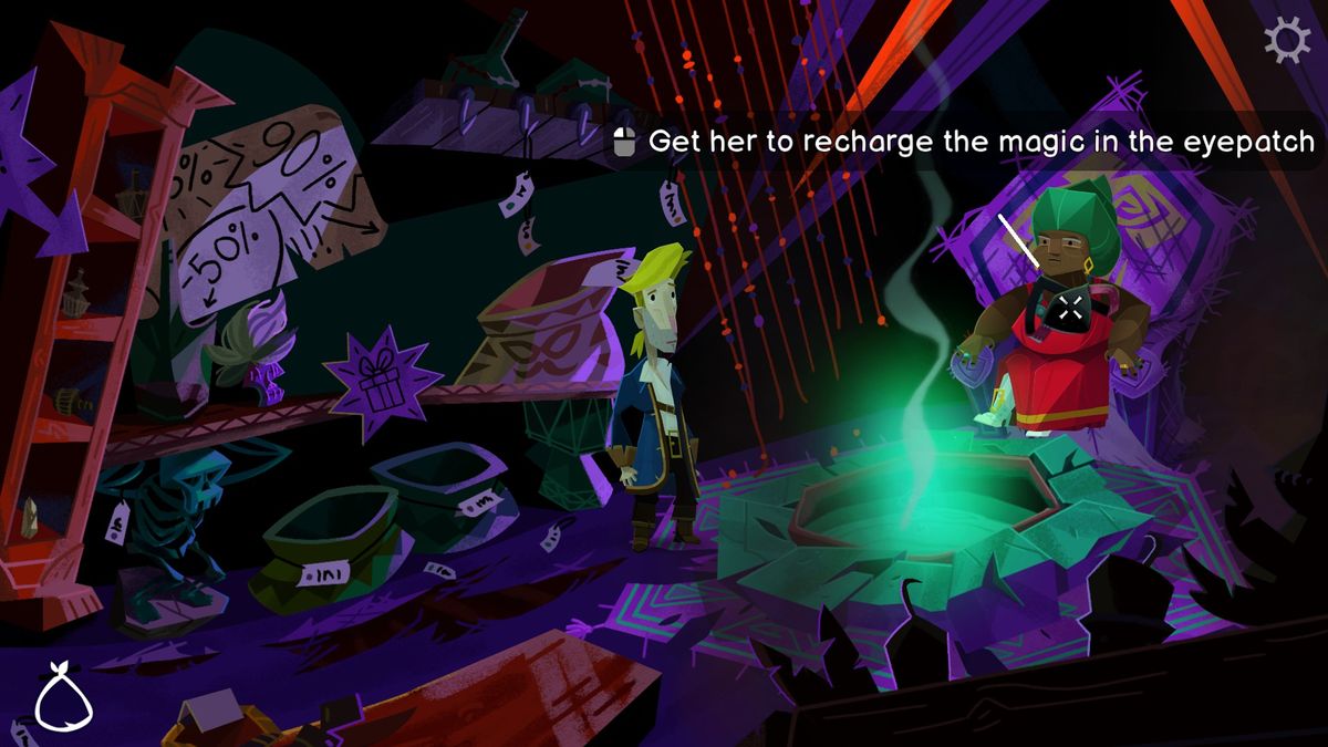 Return to Monkey Island voodoo lady shop