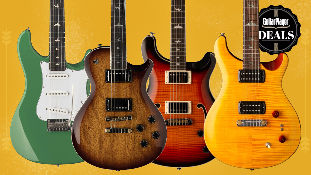 There's no need to wait until Black Friday when there's 20% off all PRS SE  guitars from now until Christmas