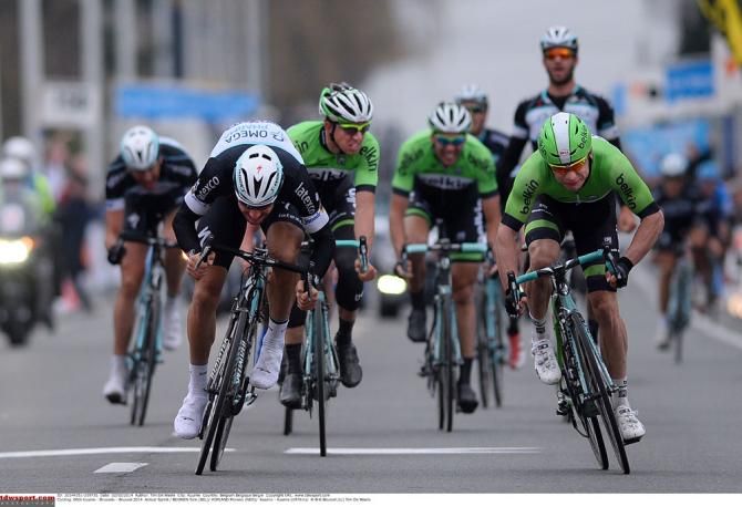 Tom Boonen (Omega Pharma-QuickStep) wins Kuurne-Brussel-Kuurne