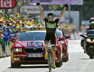 Edvald Boasson Hagen wins, Tour de France 2011 stage 17
