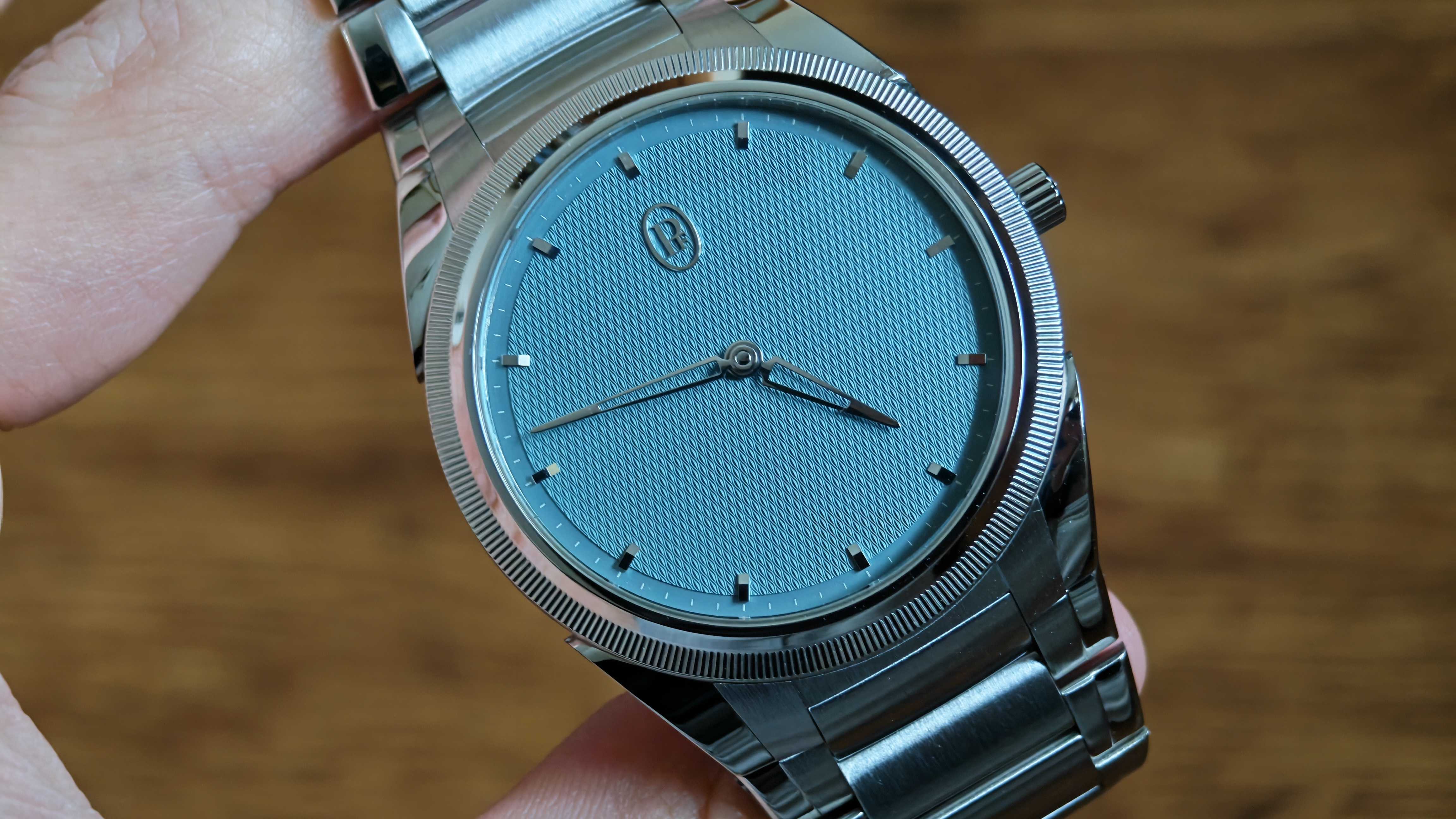Parmigiani Fleurier Tonda PF Micro-Rotor Agave Blue