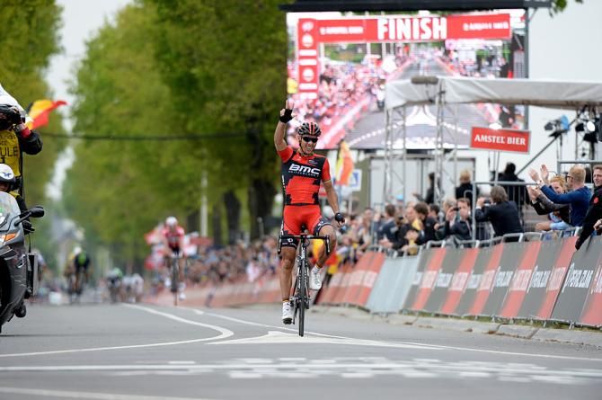 Philippe Gilbert (BMC) wins the 2014 Amstel Gold Race