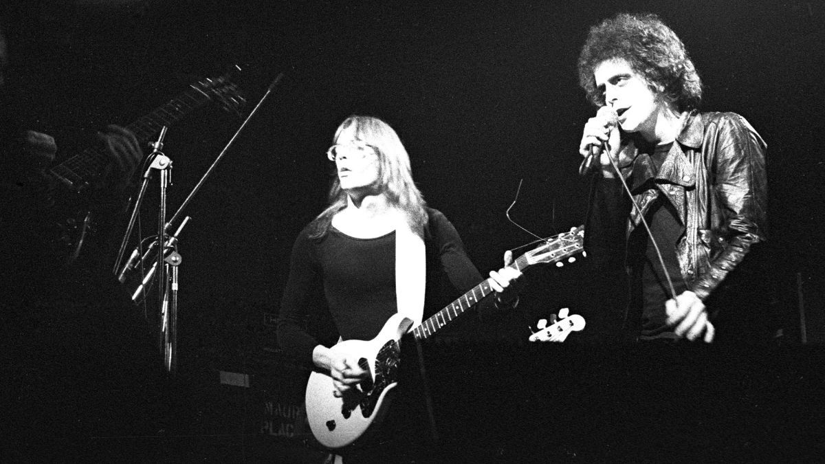 Steve Hunter and Lou Reed