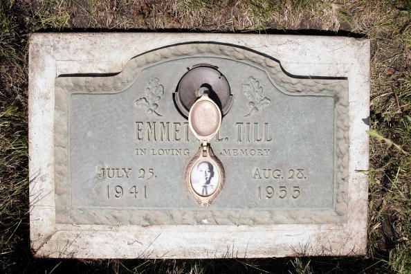 Emmett Till&amp;#039;s gravestone.