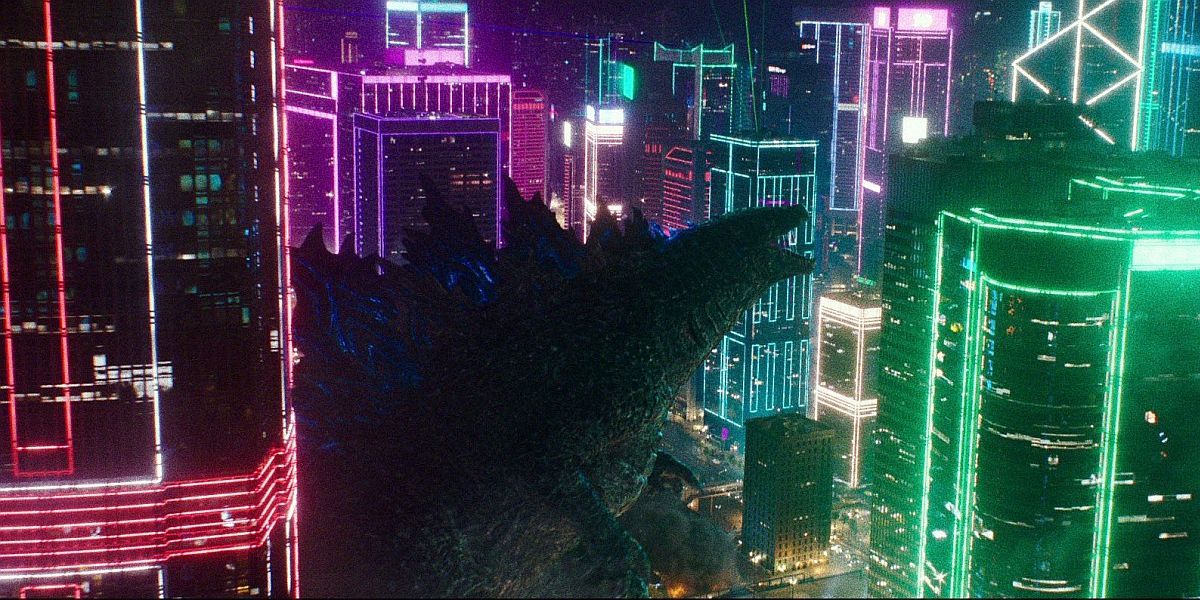 Godzilla in Hong Kong in Godzilla vs. Kong