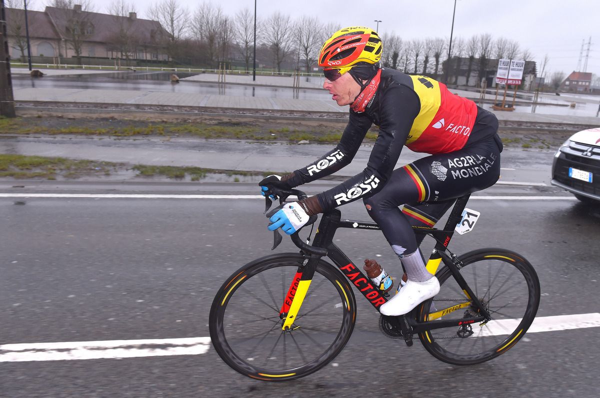 Belgian champion Oliver Naesen (AG2R La Mondiale)