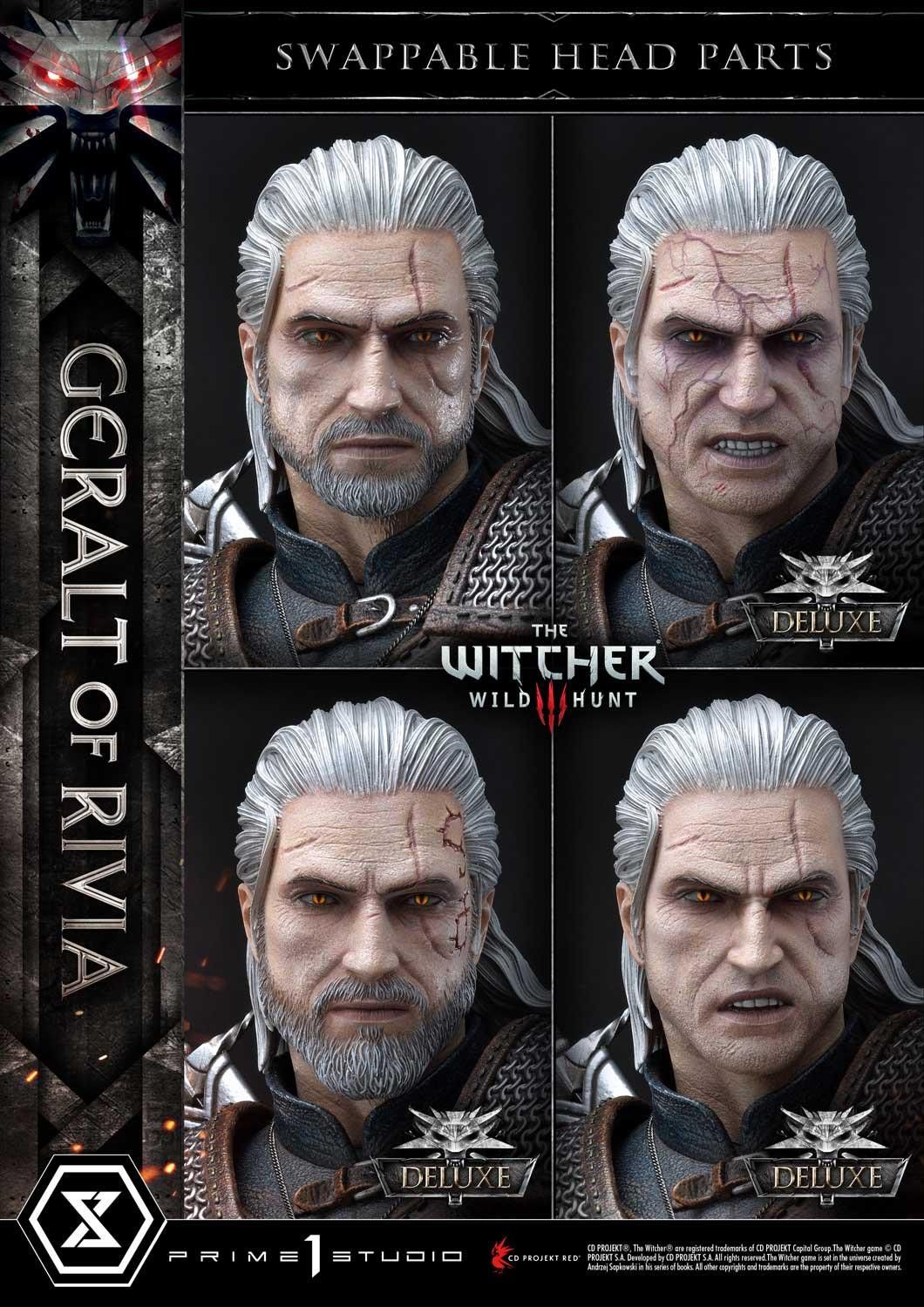 Geralt of Rivia statue