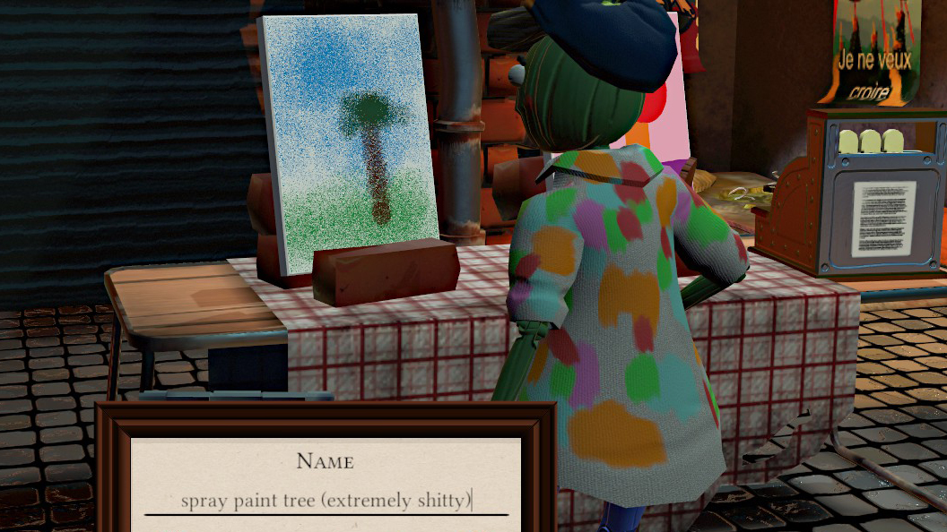 You can paint anything in this art game so I painted 100 pictures of trees