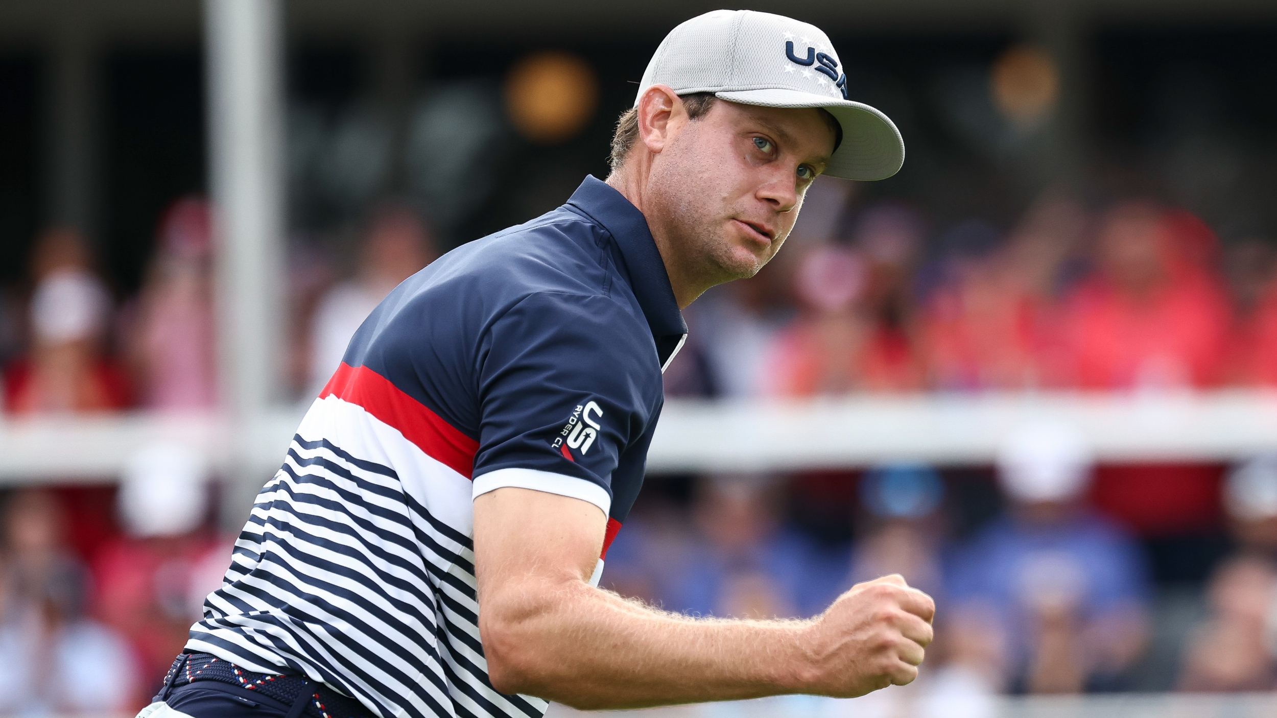 Harris English at the Ryder Cup