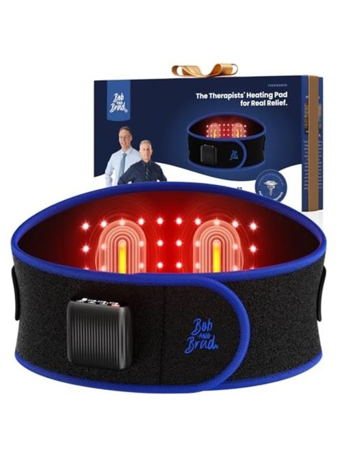 Bob and Brad Thermored Heating Pad Belt Massager for Lower Back Support