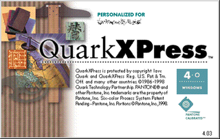 Quark Xpress v4