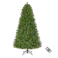 Home Accents Pre-Lit LED Edgewater Pine Artificial Christmas Tree