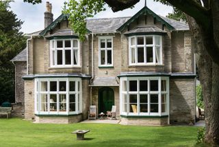 exterior of 19th century rectory house