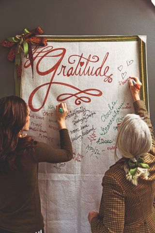 Thanksgiving gratitude paper