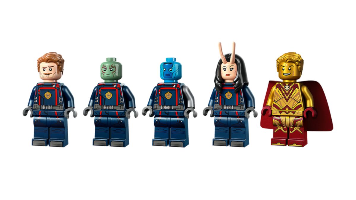 Lego The New Guardians Ship promo shots on a plain background
