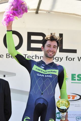 Moreno Moser (Cannondale-Moser) was second
