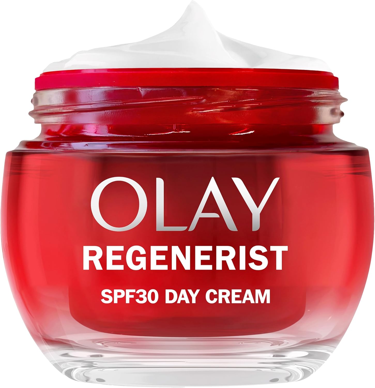 Olay Regenerist Day Face Cream Spf 30 - Anti-Wrinkle Face Moisturiser for Women With Sunscreen, Niacinamide, and Peptides for Firming, Hydrating, and Renewing Skin, Non-Greasy Face Cream 50ml