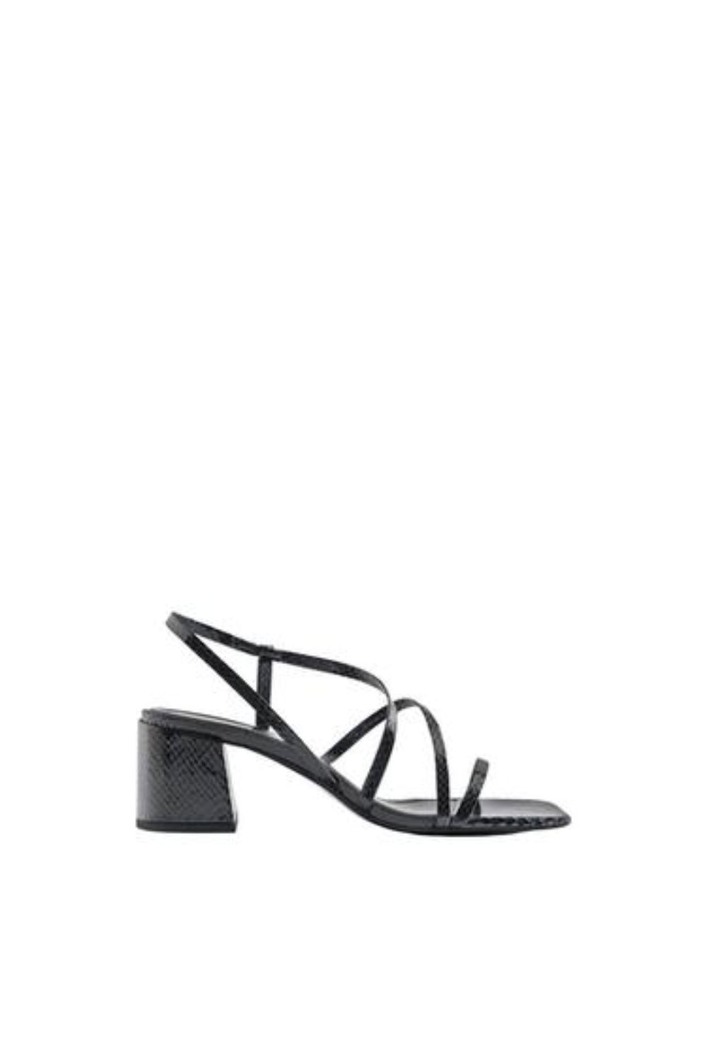 Zara, Low Block Heel Sandals