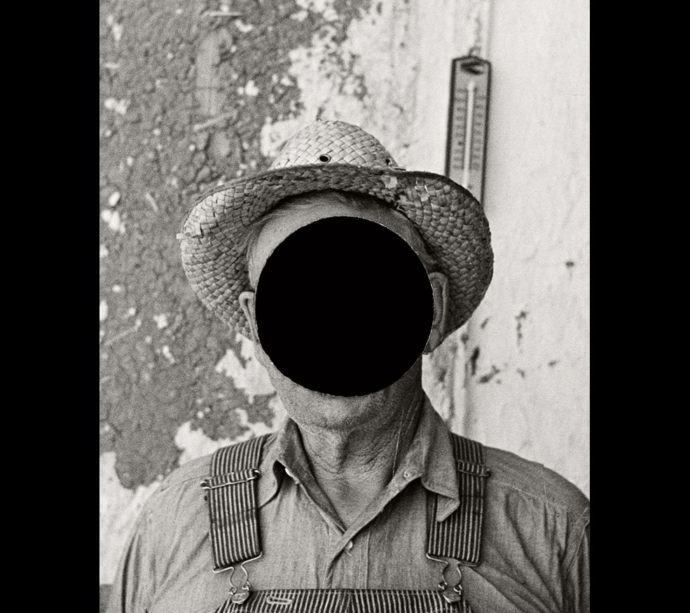 Mr. Tronson, farmer near Wheelock, North Dakota. 1937. 