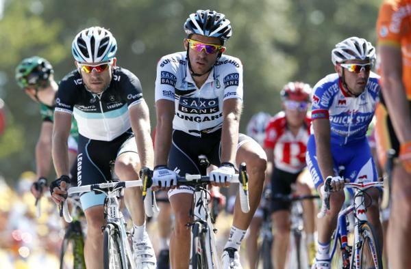 Alberto Contador was not happy to have lost tmie