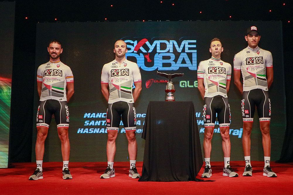 Skydive Dubai at the Tour de Langkawi presentation