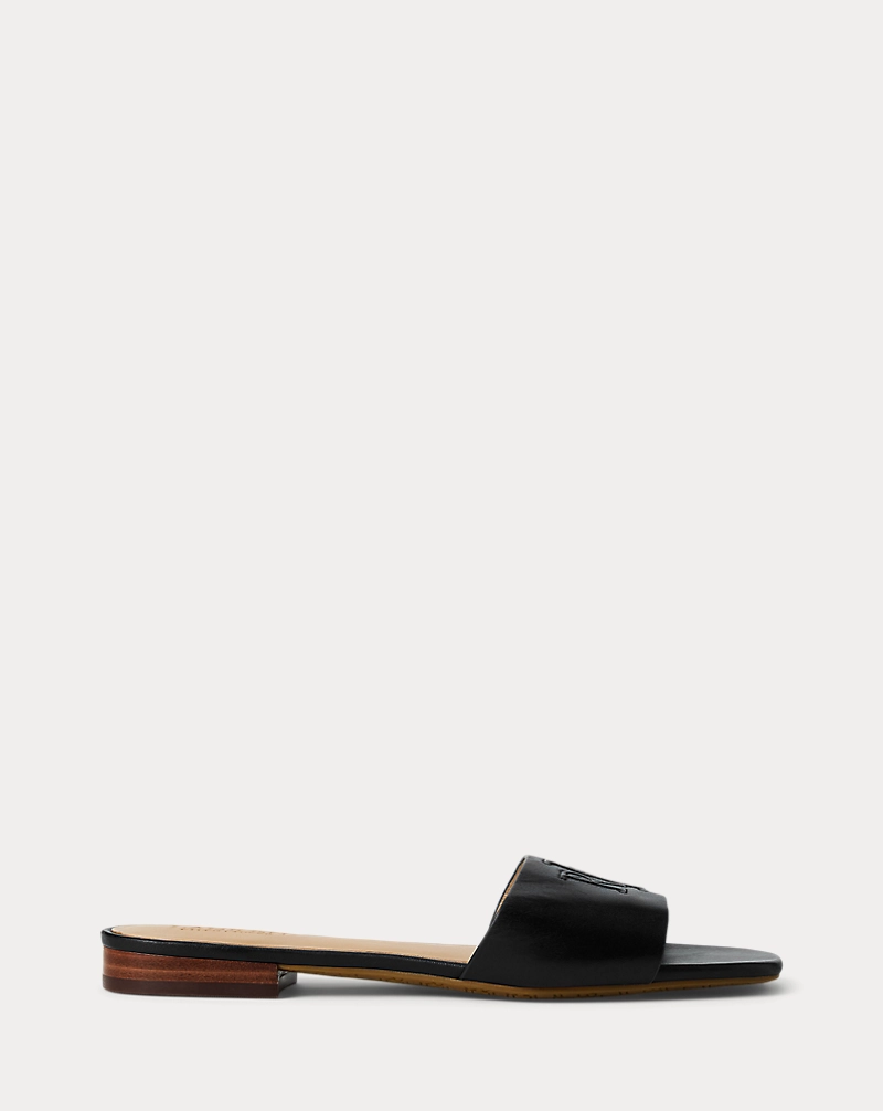 Everley Calfskin Slide Sandal