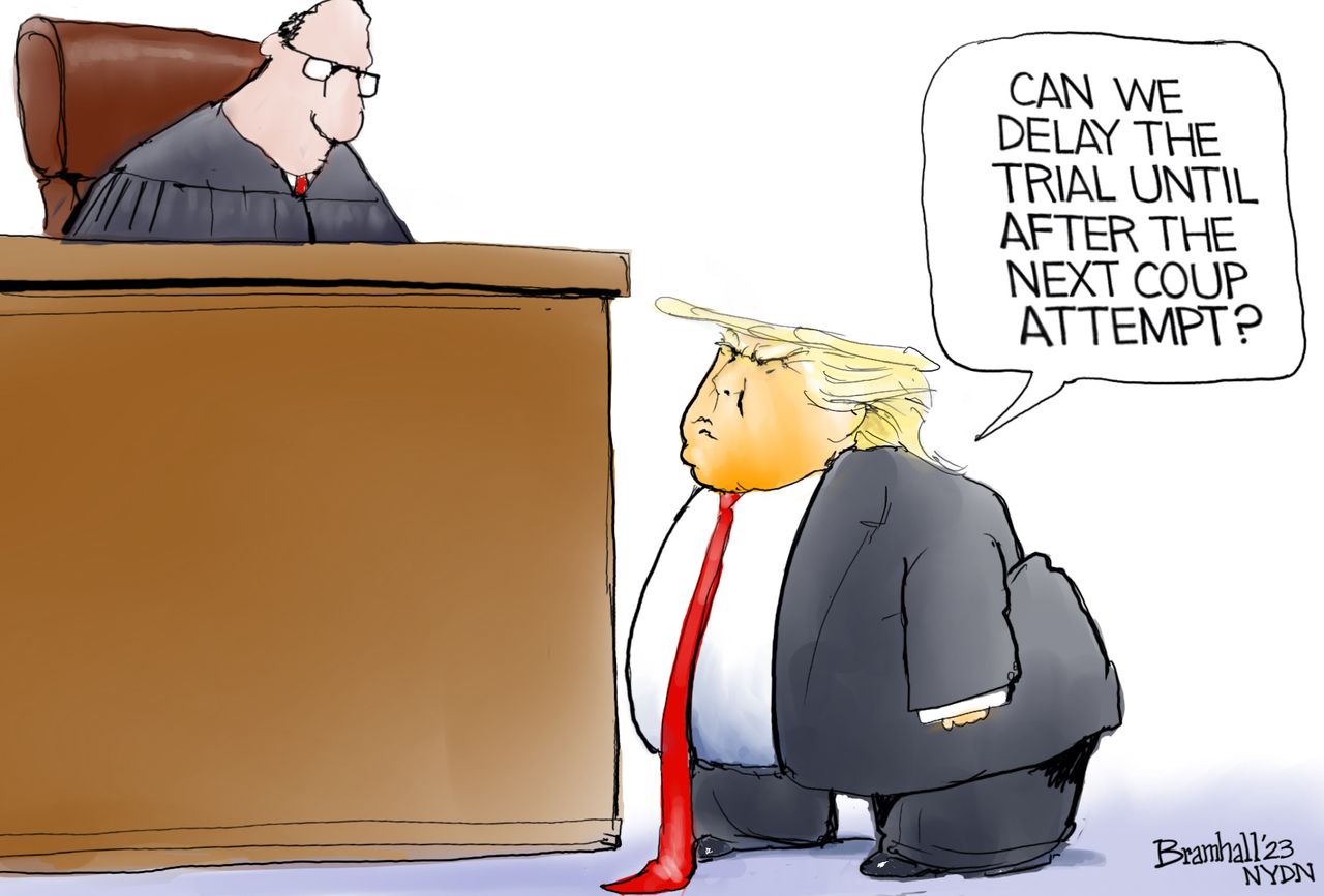 Political cartoon 