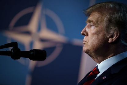 President Trump at the NATO summit