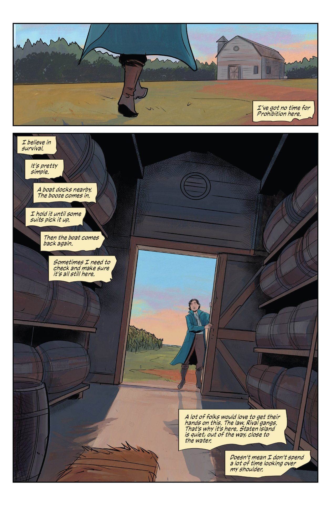 Blood Oath #1 preview