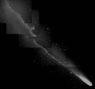 Solar Storms Smack a Comet