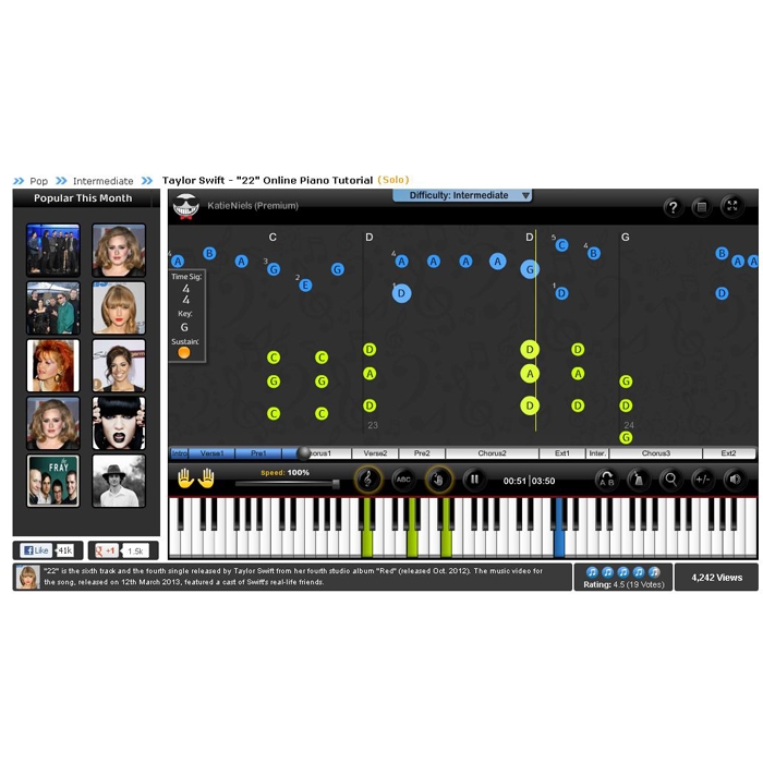 virtual piano online piano keyboard onlinepianist