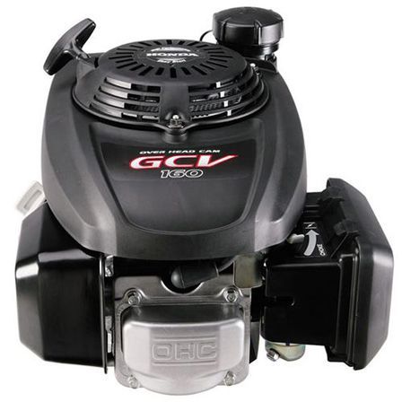 The Honda HRR mower has a 160cc motor.