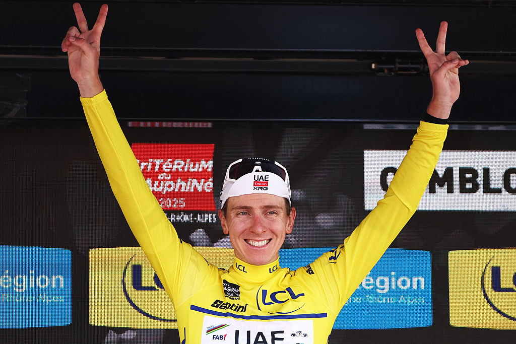2025 Critérium du Dauphiné: Tadej Pogačar in the race lead after stage 6