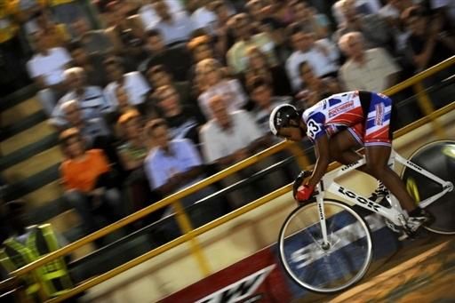 Cuba's Lisandra Guerra competes during the women's 200m time trial