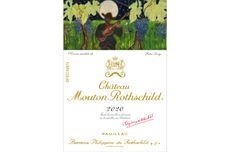 Château Mouton Rothschild 2020 label