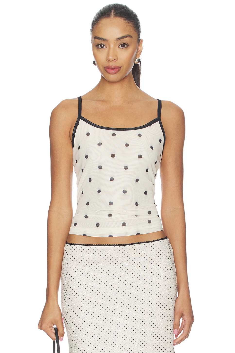 Mesh Camisole Top