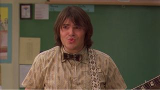 Jack Black as Dewey Finn in School of Rock