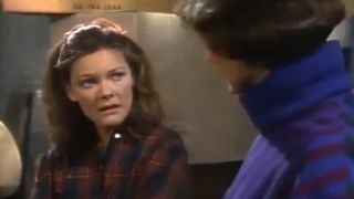 Jane Curtain with another person in Kate and Allie