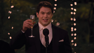 Emmett Cullen's wedding toast in Twilight Breaking Dawn Part 1