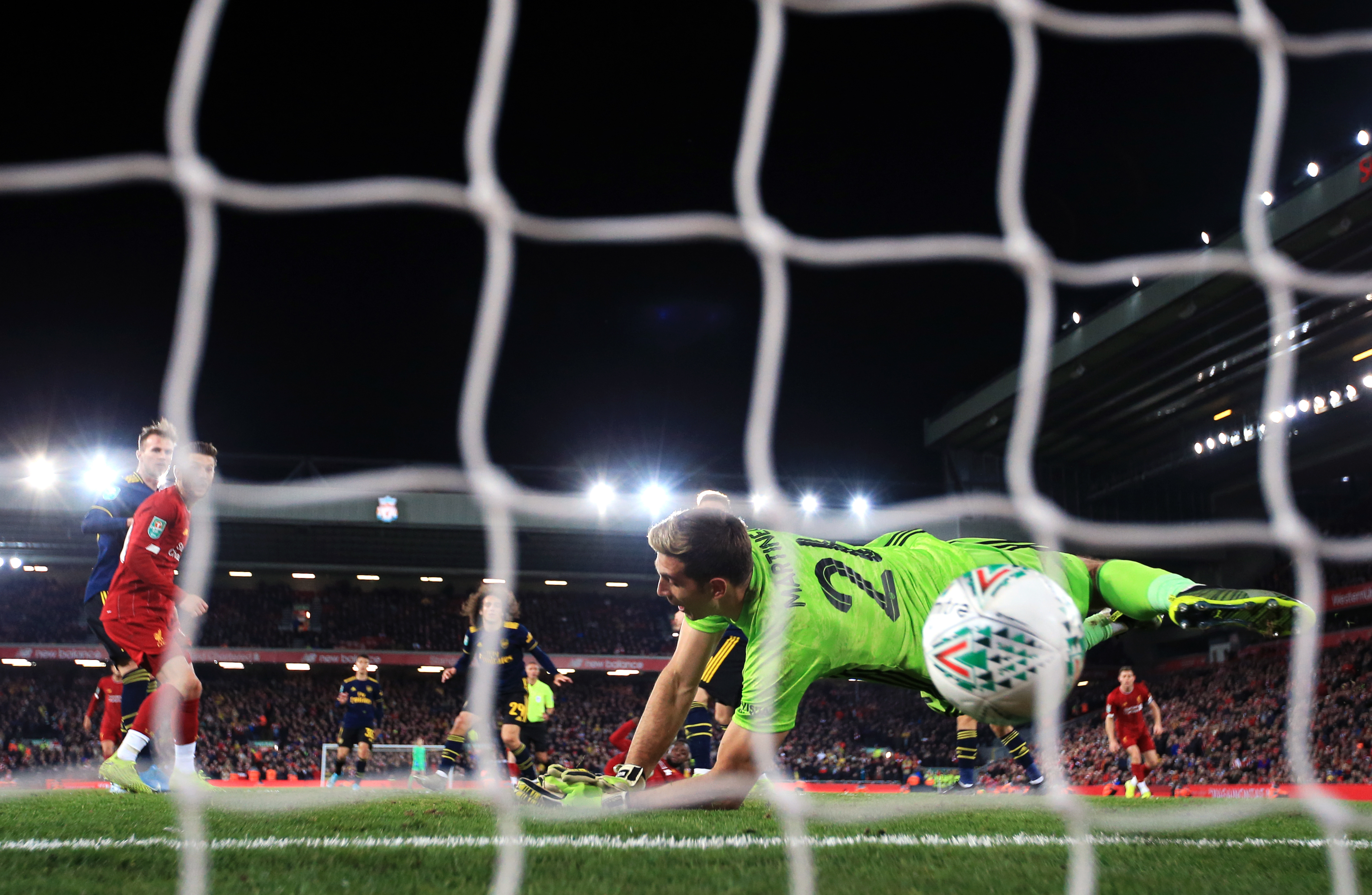 Liverpool v Arsenal – Carabao Cup – Fourth Round – Anfield