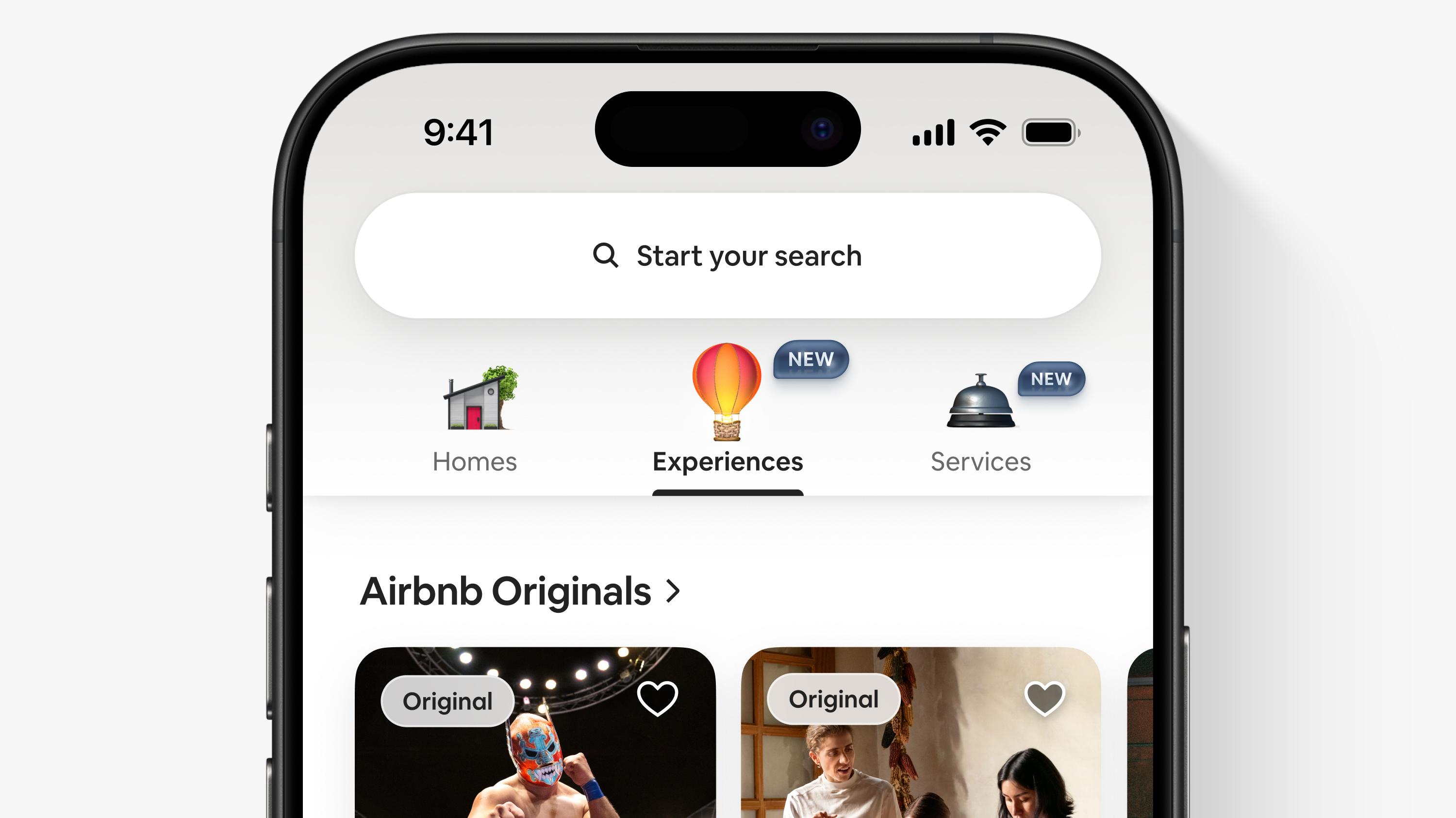Airbnb app redesign