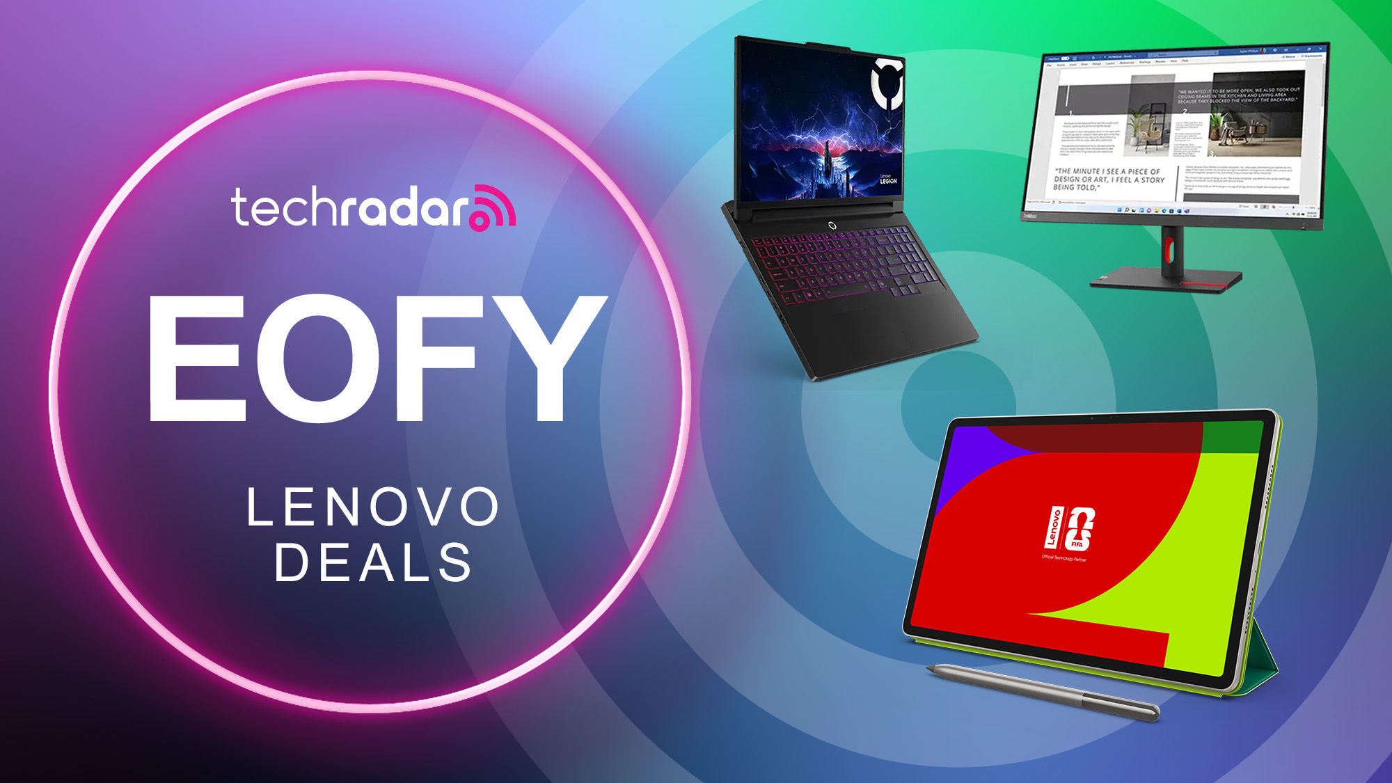 Lenovo EOFY Australia 2026 deals logo