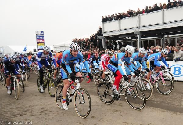 Belgium had six front row strters