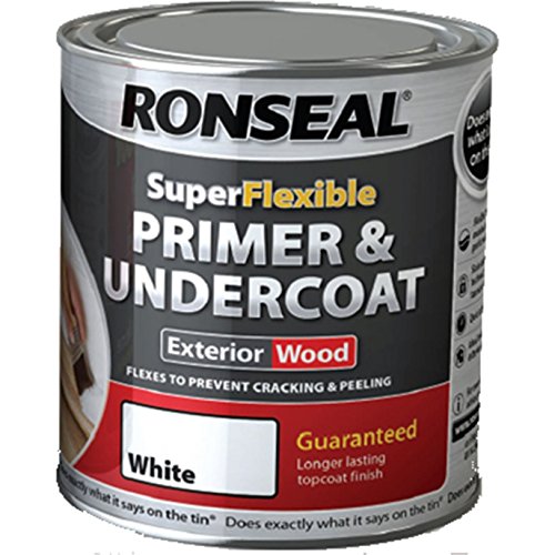 Ronseal Super Flexible Primer and Undercoat - White - 750ml