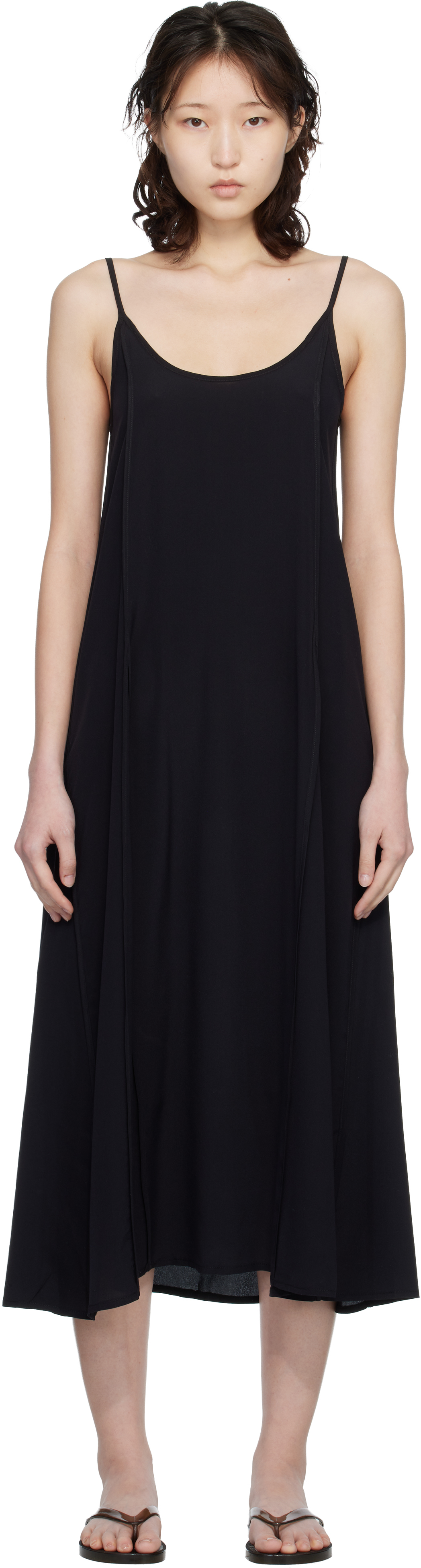 Black Ade Maxi Dress