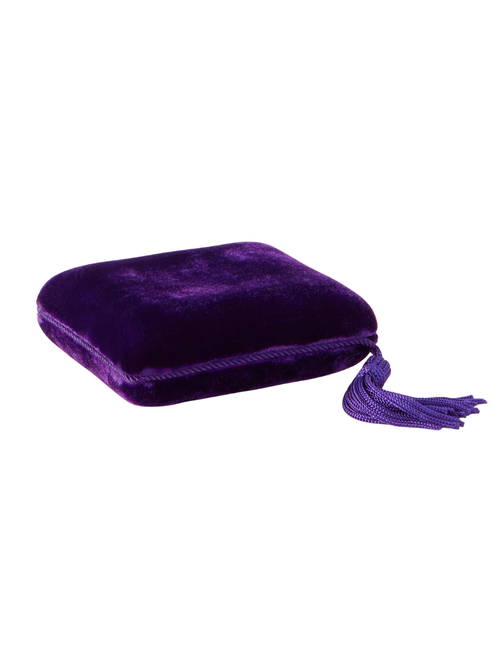 Tasseled Velvet Jewelry Box