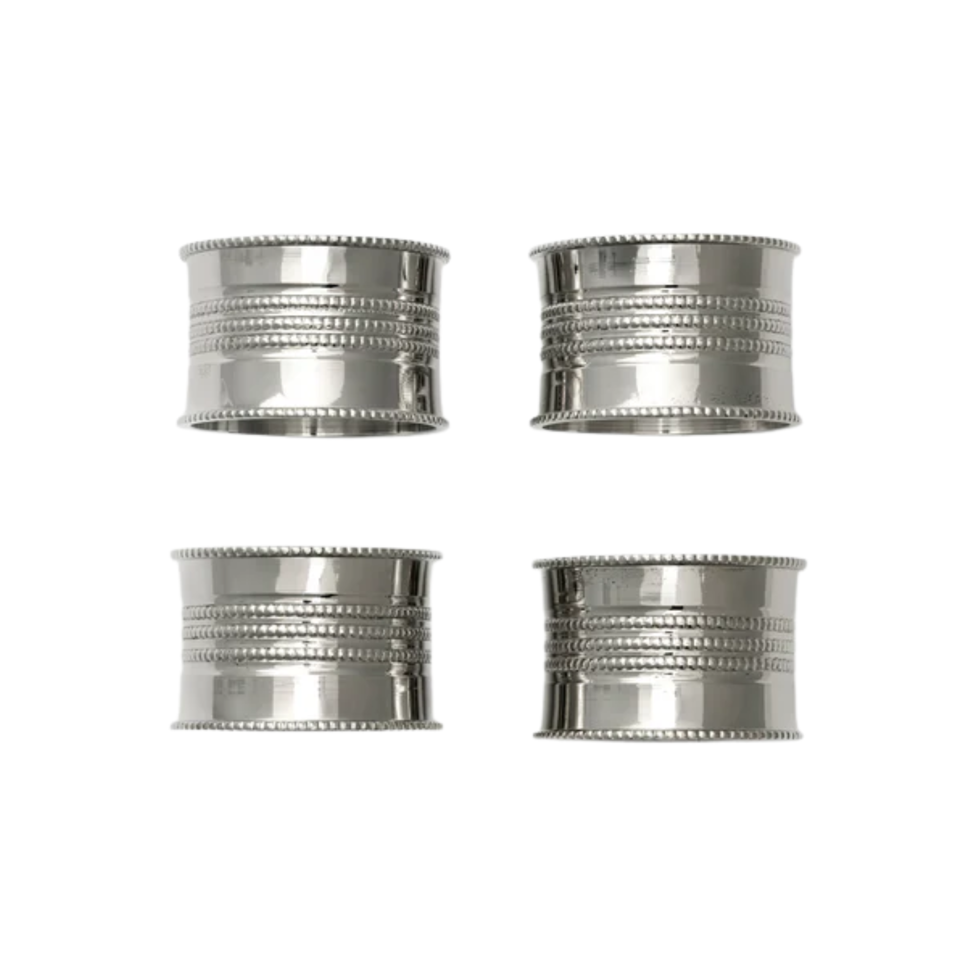 silver napkin rings